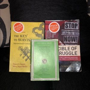 College Books // English 101-102 & Chicano Studies